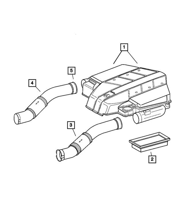 5098424AB - Fuel: Air Cleaner Element for Mopar Image image