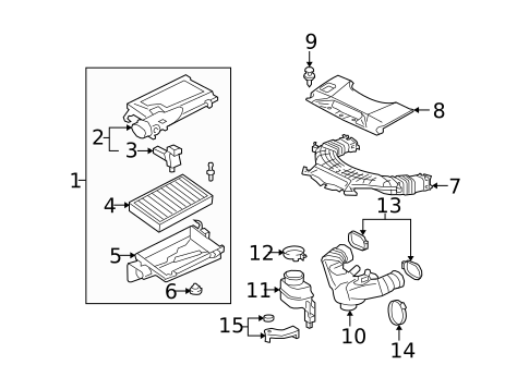 Filters for 2012 Lexus LS460 #0