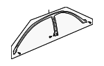 72381ST8000 - Body: Drip Weather-strip for Acura: Integra Image