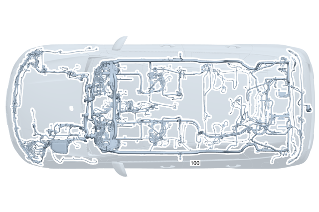 1775408924 - Electrical Equipment and Instruments: Electrical Wiring Harness for Mercedes-Benz: A220, A35 AMG, EQB 250+, EQB 300, EQB 350, GLA250, GLA35 AMG, GLA45 AMG, GLB250, GLB35 AMG Image image