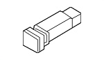 93550B1100 - Electrical: Trunk Lid Release Switch for Hyundai Image