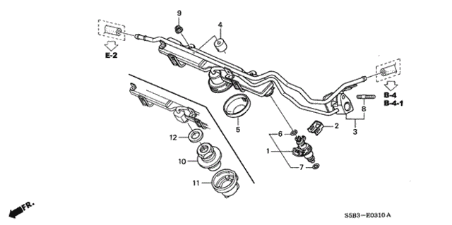 Fuel Injector for 2005 Honda Civic #0