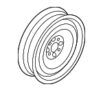 36116851506 - Suspension: Wheel, Spare for Mini Image