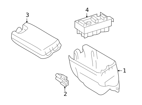 Electrical Components for 2008 Mercedes-Benz ML320 #3