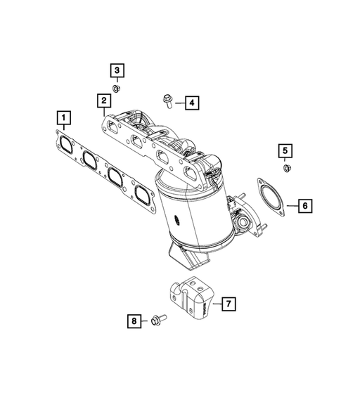 Manifolds and Vacuum Fittings for 2017 Jeep Renegade #0