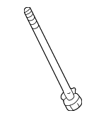 119340W002 - Electrical: Idler Pulley Bolt for Nissan Image