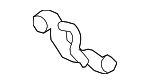 PAB122055 - Cooling System: Lower Hose for Porsche Image