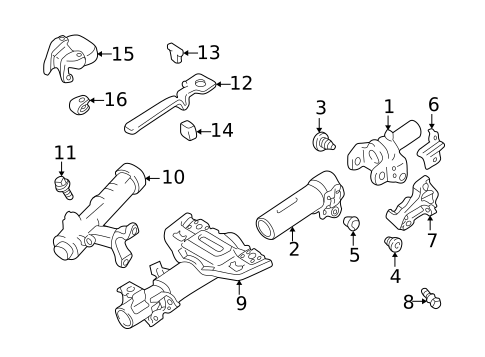 Housing & Components for 2000 Lexus LX470 #0