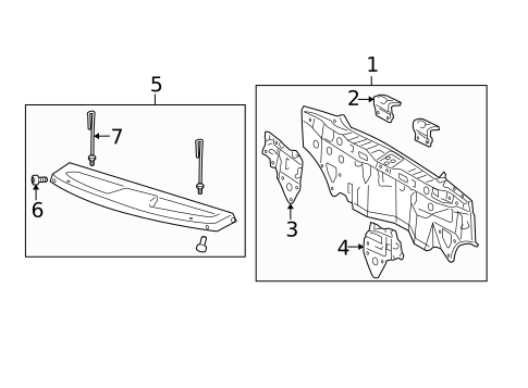 Rear Body for 2008 Scion xD #0