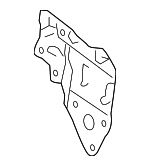 5838452120 - Body: Rear Body Panel Gusset for Scion: xD Image