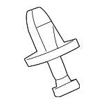 C2C3564 - Body: Rocker Molding Rivet for Jaguar Image