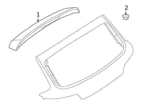 Spoiler for 2010 Audi Q7 #0