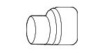 25485C1500 - Cooling System: Lower Hose Coupling for Kia Image