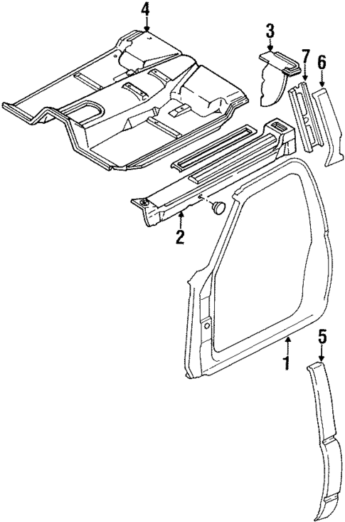 Uniside for 1994 Chevrolet K1500 Pickup #1