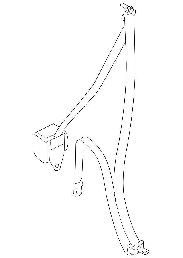 ティーズ ページ16 86885-ZX08B - Seat Belt Lap And Shoulder Belt 2010-2012