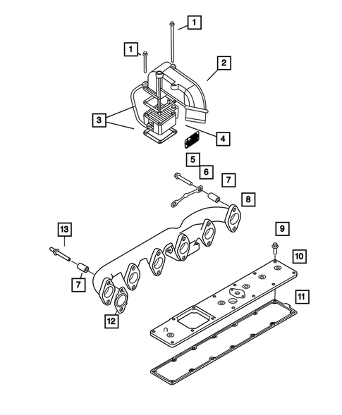 Manifolds for 2006 Dodge Ram 3500 #0