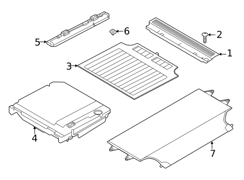 Interior Trim - Rear Body for 2020 Land Rover Defender 90 #0