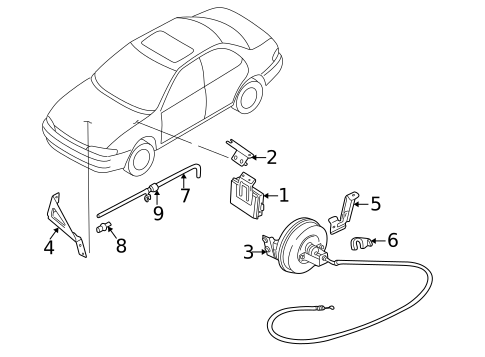Cruise Control for 1994 Subaru Impreza #0
