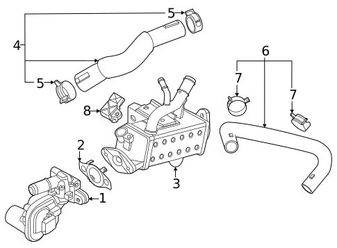 EGR System for 2023 Kia Niro #0