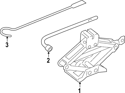 Jack & Components for 2022 INFINITI QX55 #0