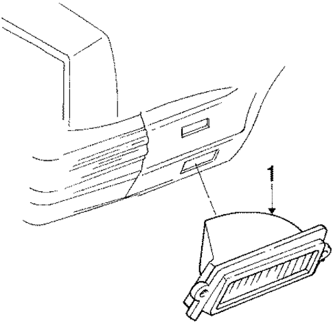 Corner Lamps for 1986 Pontiac Bonneville #0