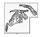 64300T2F305ZZ - Body: Inner Panel Assembly for Honda: Accord Image