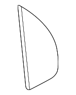 F81Z17K709AAB - Body: Mirror Cover for Ford: F-250 Super Duty, F-350 Super Duty, F-450 Super Duty, F-550 Super Duty Image