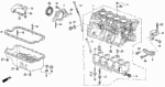 11200PM3020 - Engine: PAN, OIL for Honda Image
