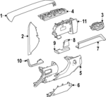 26586905 - : Side Cover for GMC: Terrain Image