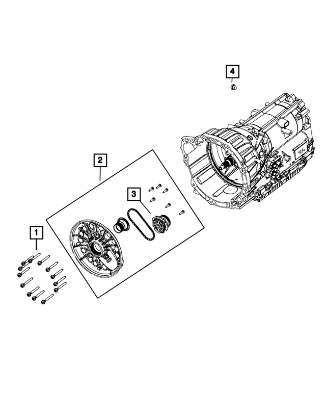 6510055AA - Transmission: Torx Flange Head Bolt for Mopar Image