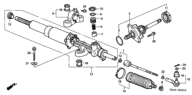 P.S. Gear Box for 2003 Honda S2000 #0