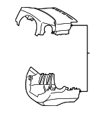 4840057L005PK - Steering: Column Cover for Suzuki Image