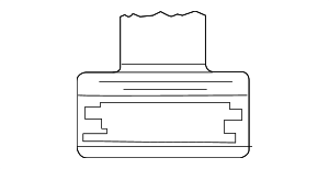 745990E020 - Body: Air Bag Label for Toyota Image