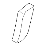 8E095981761S - Body: Knob for Audi: A3, A3 Quattro, R8, TT, TT Quattro, TT RS Quattro, TTS Quattro Image