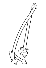 7322035272E0 - Electrical: Belt &amp; Retractor for Toyota: 4Runner Image