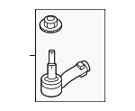 LR162107 - Steering: Outer Tie Rod for Land-Rover Image image