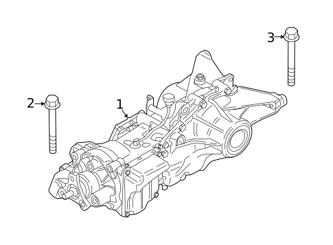 Axle & Differential for 2020 Mini Cooper Clubman #0