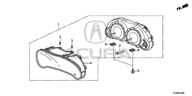 Meter for 2011 Acura TSX #0