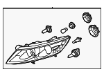 921012T130 - : Headlight Assembly for Kia: Optima Image