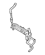 LX6Z18B402M - Electrical: Drive Motor Inverter Coolant Line for Ford Image