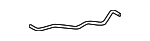 LX6Z8075N - Cooling System: Overflow Hose for Ford Image