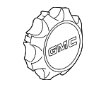 9597808 - Suspension: Wheel Cover for GMC: Sierra 2500 HD, Sierra 3500 HD Image