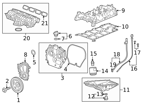Engine Parts for 2025 Cadillac CT5 #1