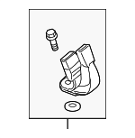 4823TL2A00ZC - Electrical: Buckle for Acura Image