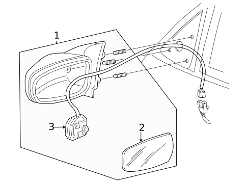 Outside Mirrors for 2006 Pontiac Grand Prix #0