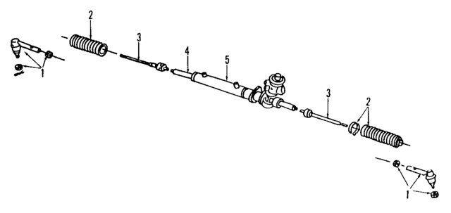485210B001 - : Inner Tie Rod for Nissan Image