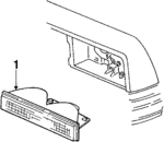 914119 - Electrical: Lamp Assembly for Chevrolet: El Camino | GMC: Caballero Image