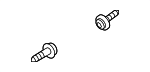 WHT004096 - Body: Quarter Panel Splash Shield Bolt for Audi Image