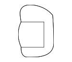 4H0853455B - Body: Channel Cover Cap for Audi: A8 Quattro, S8 Image