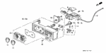 79513SM4A00 - Electrical/Exhaust/Heater/Fuel: COVER, DUST for Honda Image